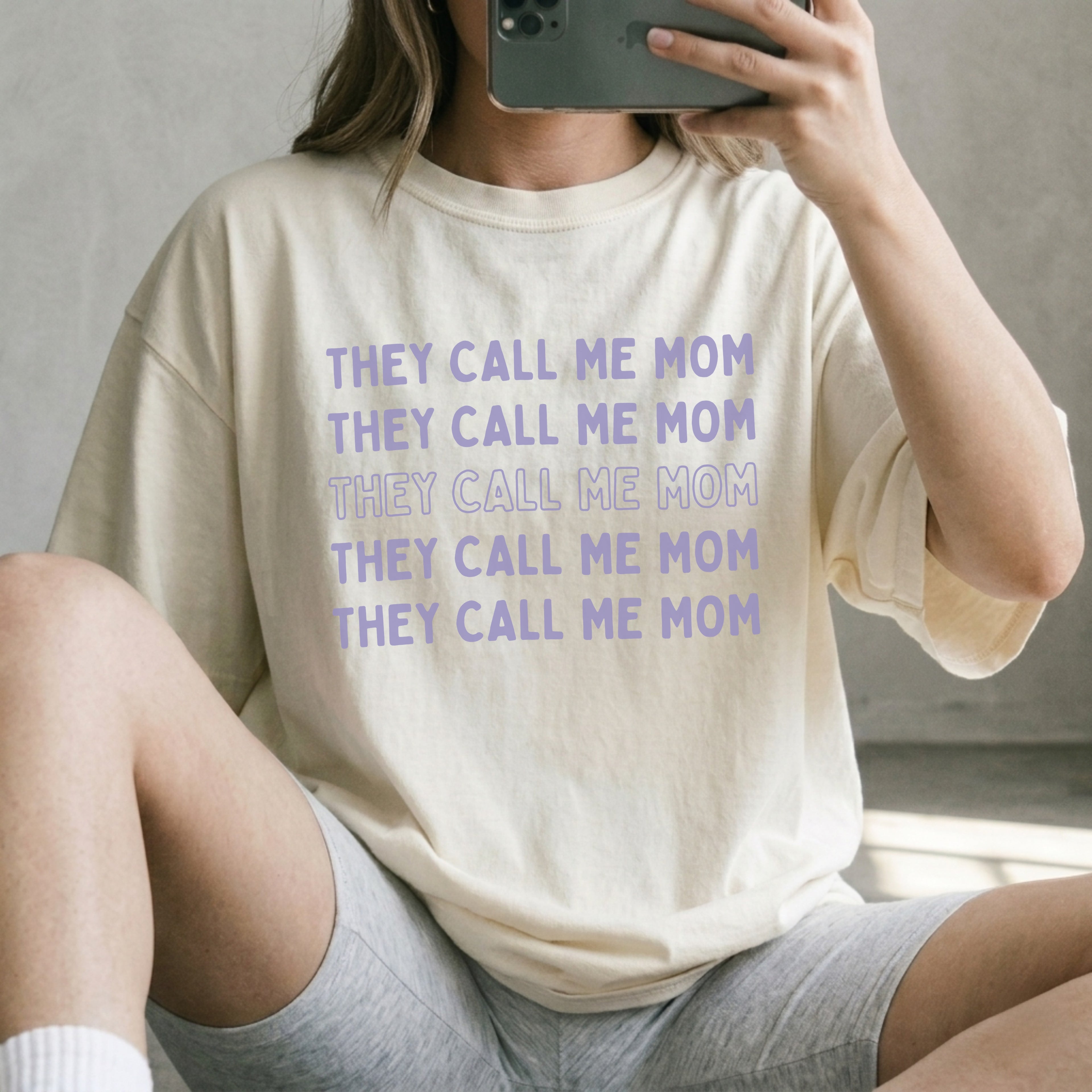 they call me mom t-shirt