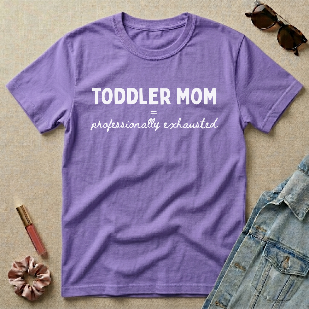professionally exhausted t-shirt