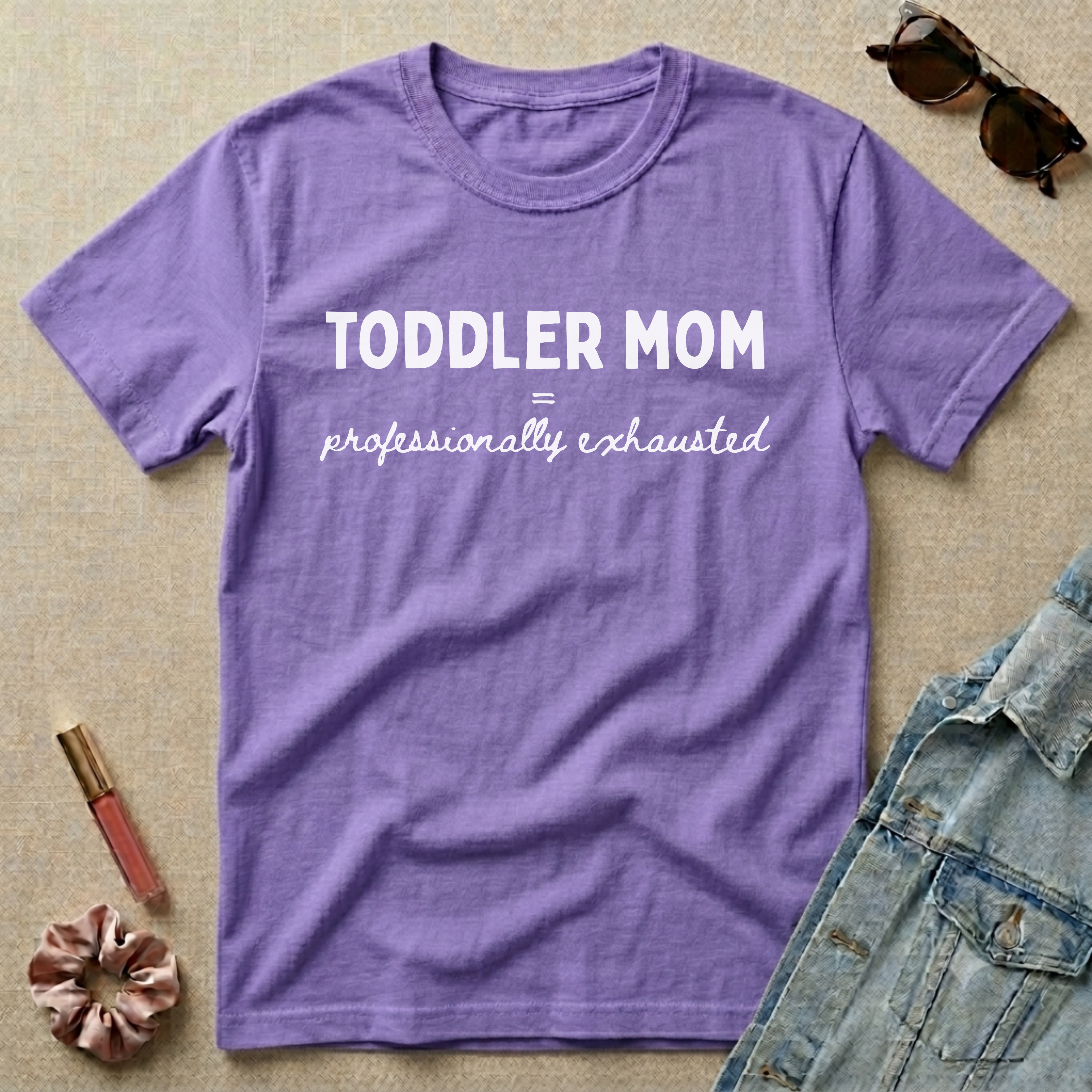 professionally exhausted t-shirt