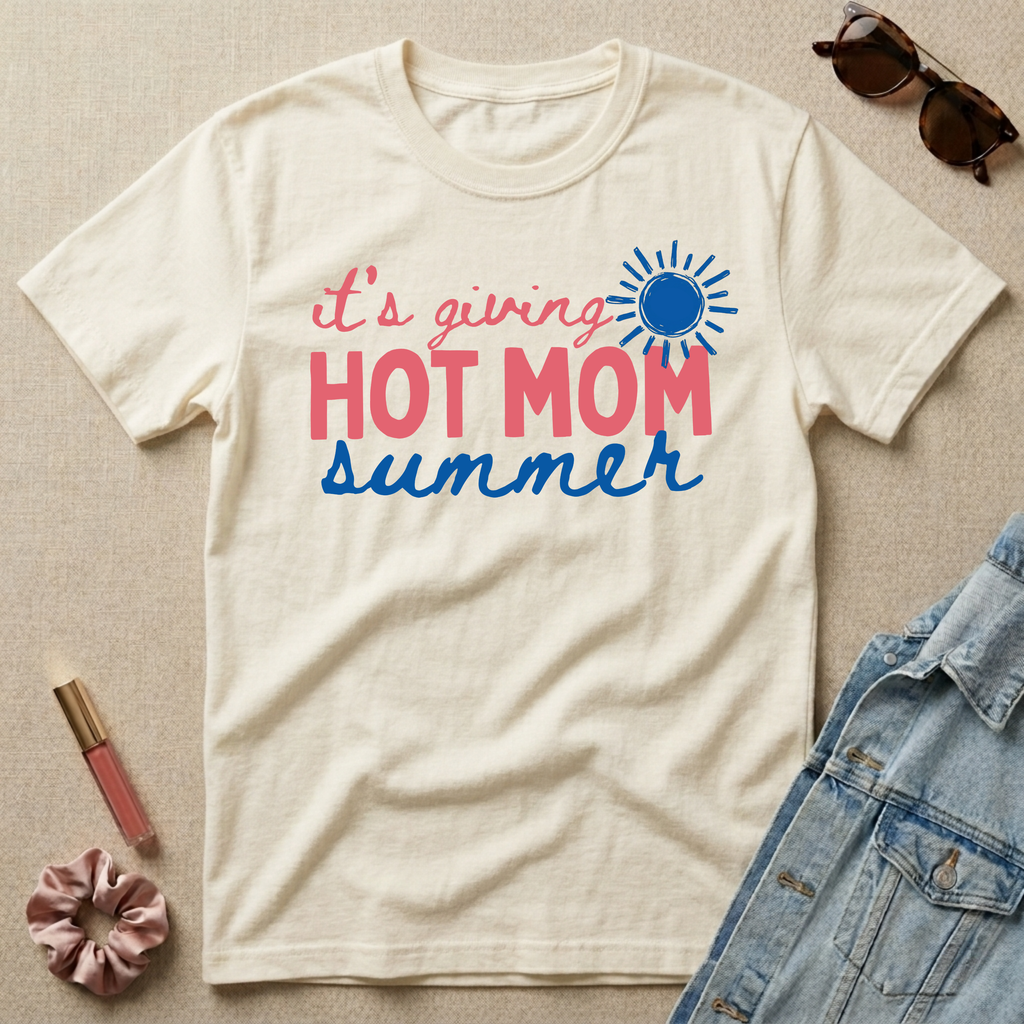 it’s giving hot mom summer t-shirt
