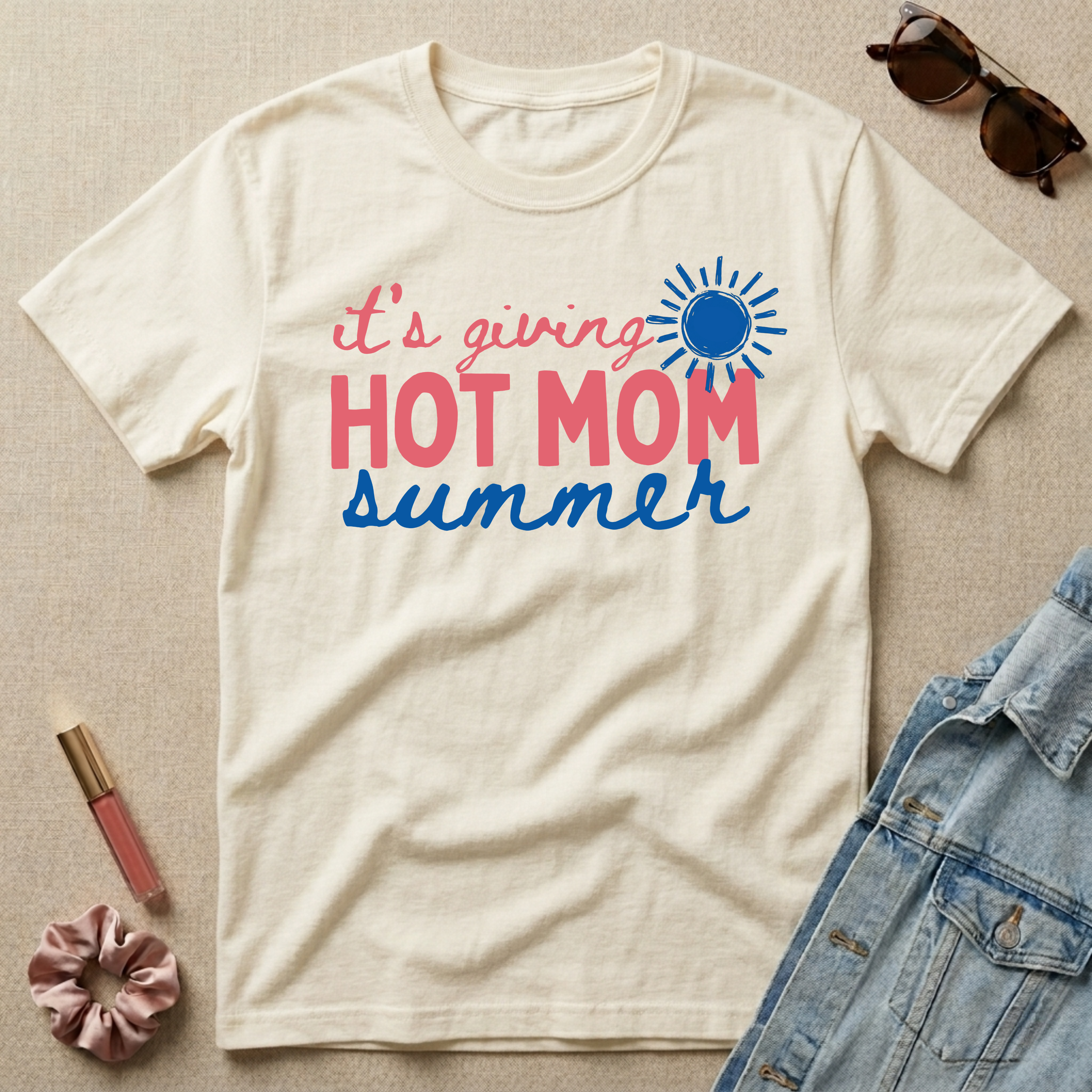 it’s giving hot mom summer t-shirt