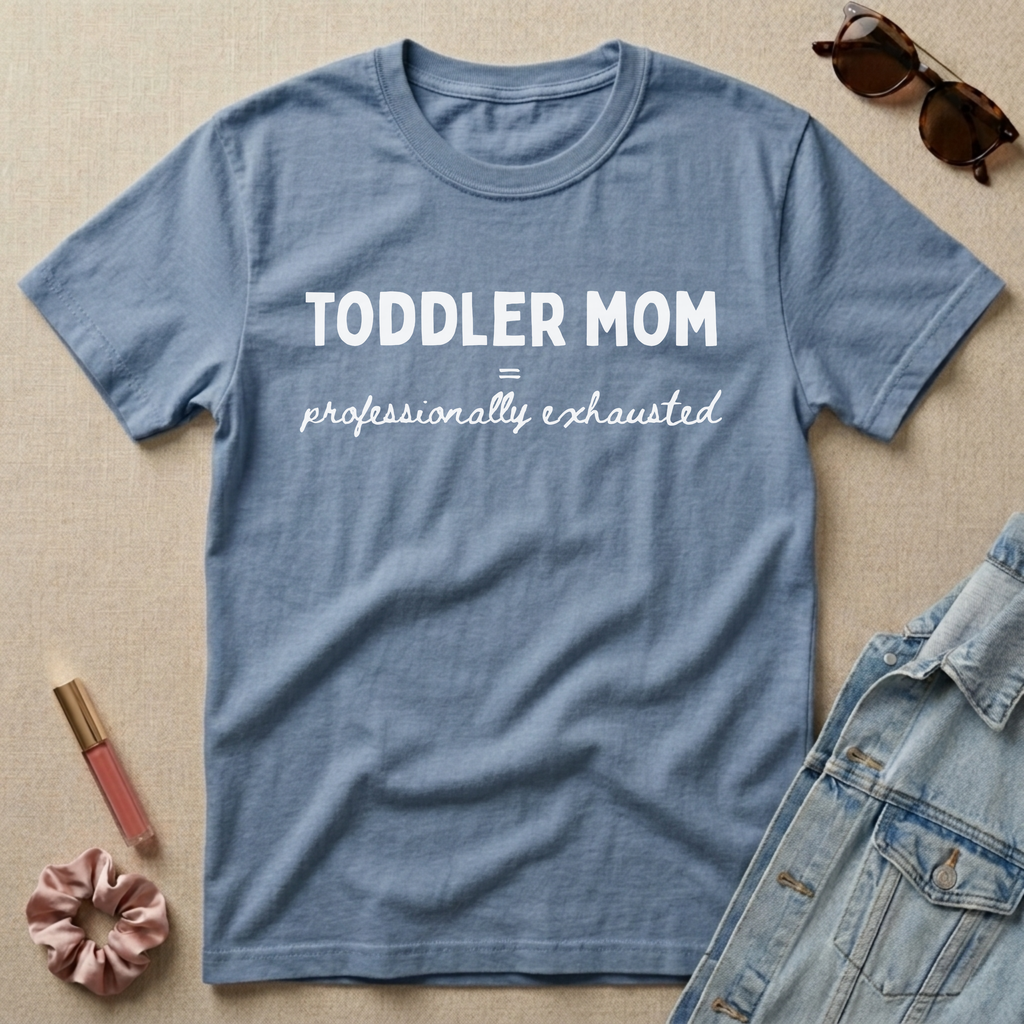 professionally exhausted t-shirt