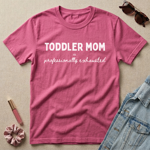 professionally exhausted t-shirt