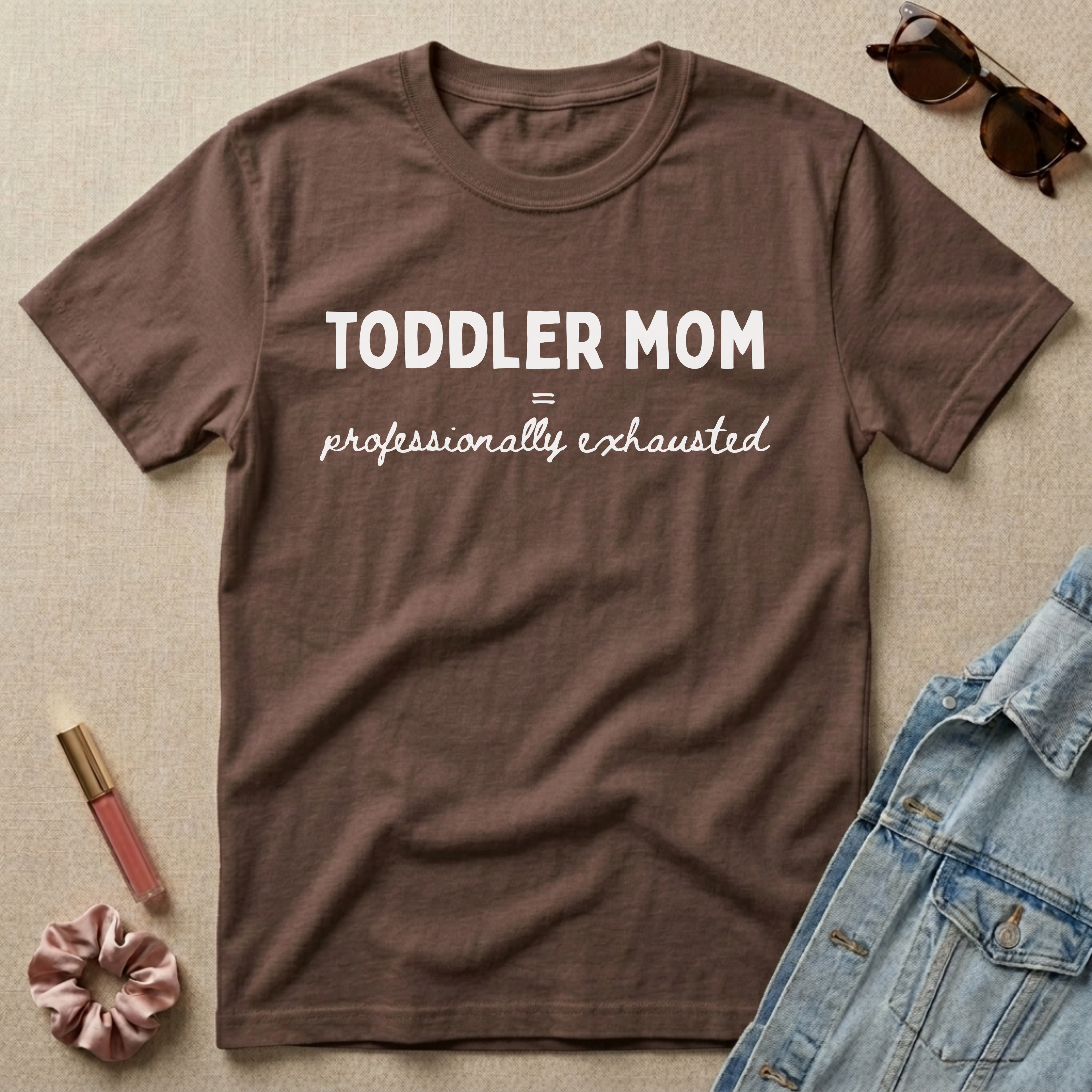 professionally exhausted t-shirt
