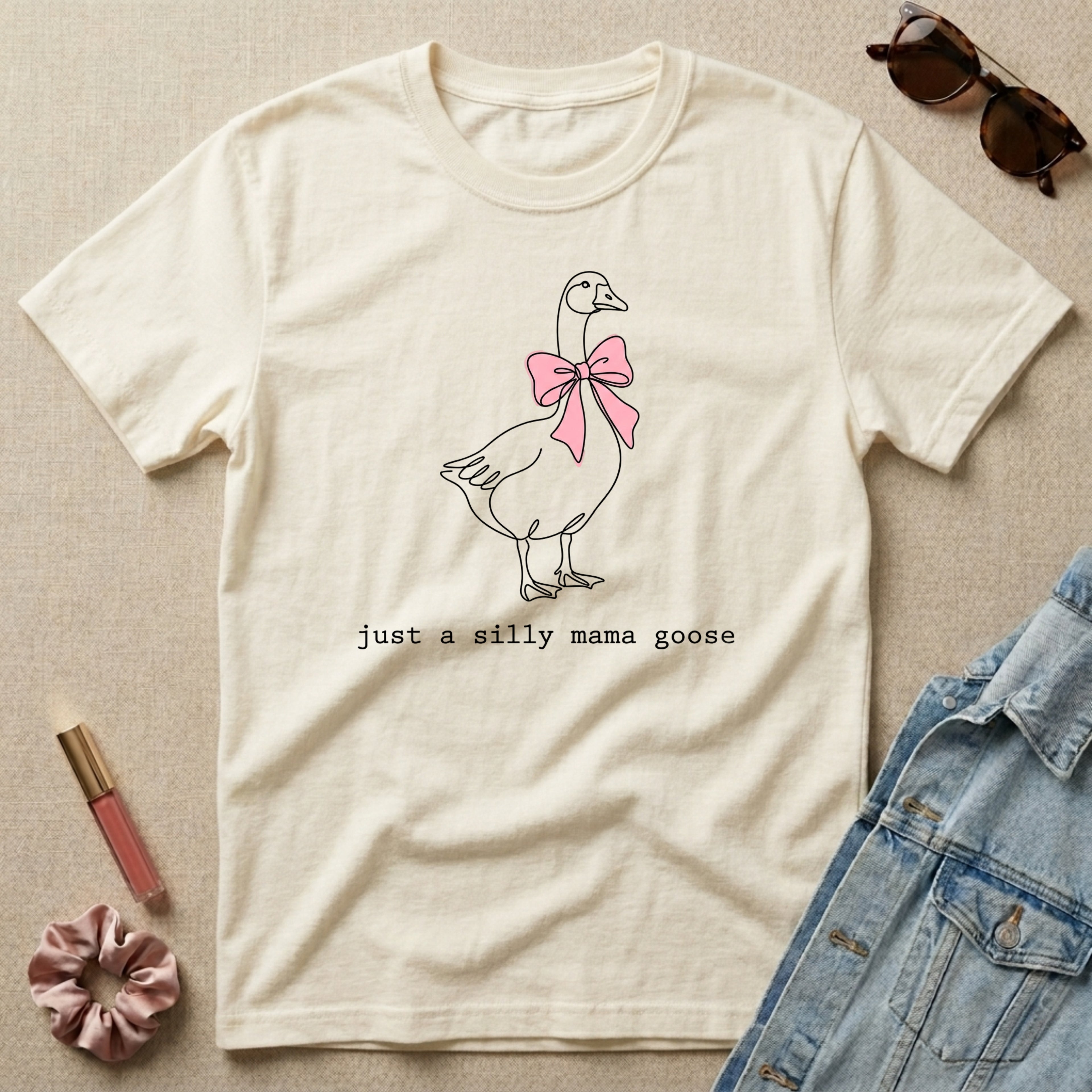just a silly mama goose t-shirt
