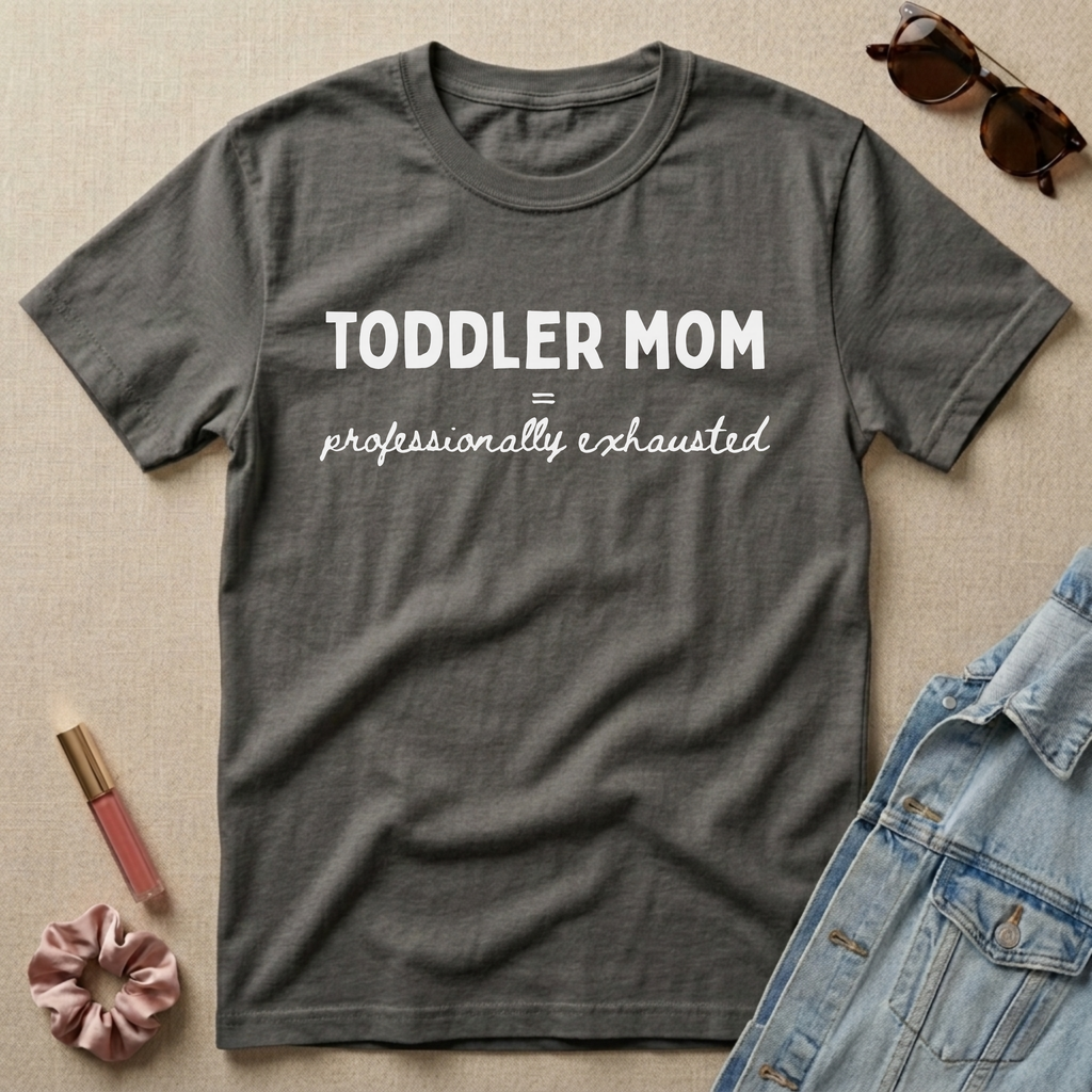 professionally exhausted t-shirt