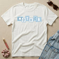 mother blue stamps t-shirt