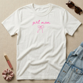 girl mom bow t-shirt